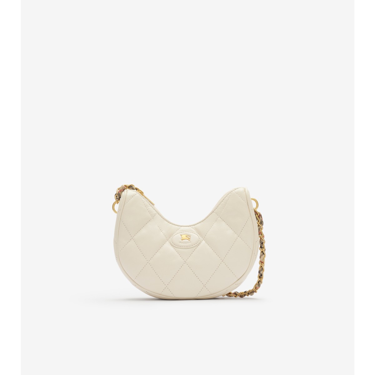  Check Horseshoe Chain Bag
