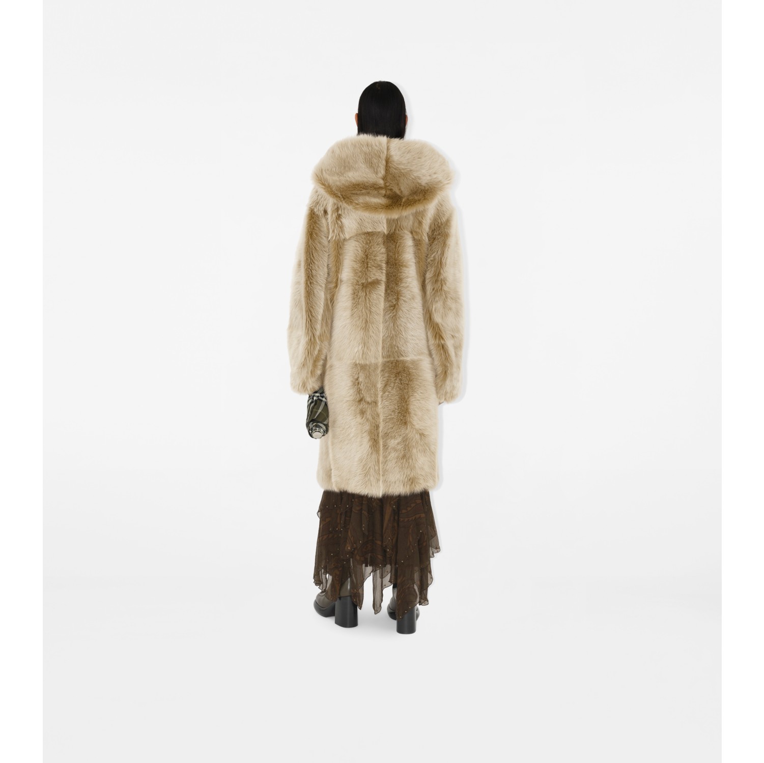 Shearling Duffle Coat