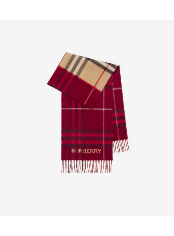 ラグジュアリー カシミアスカーフ | Burberry® 公式サイト