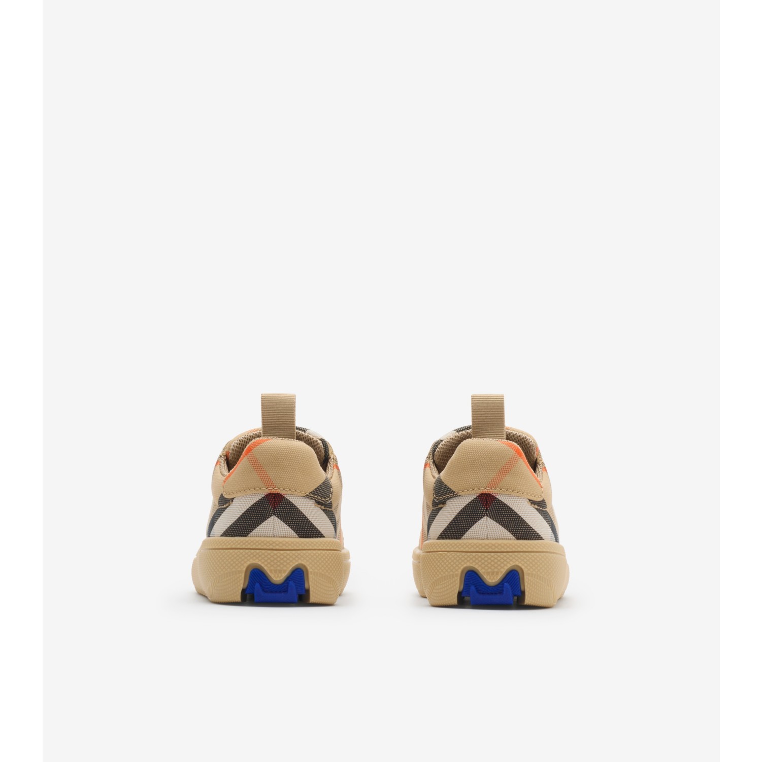 Check Cotton Sneakers