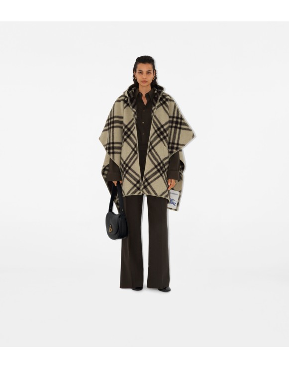 Women s Designer Ponchos Capes Burberry Official