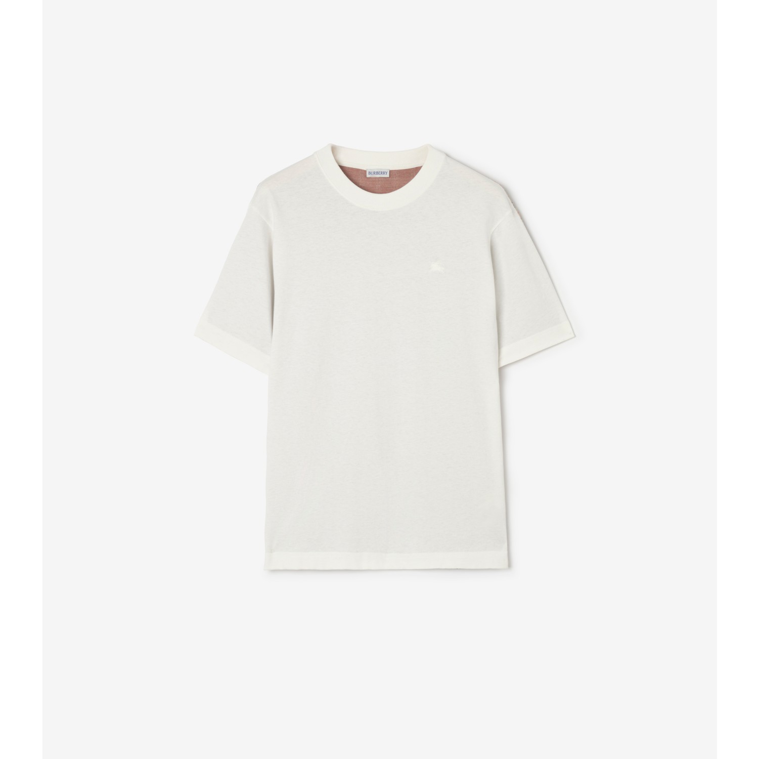 Check Cotton T-shirt