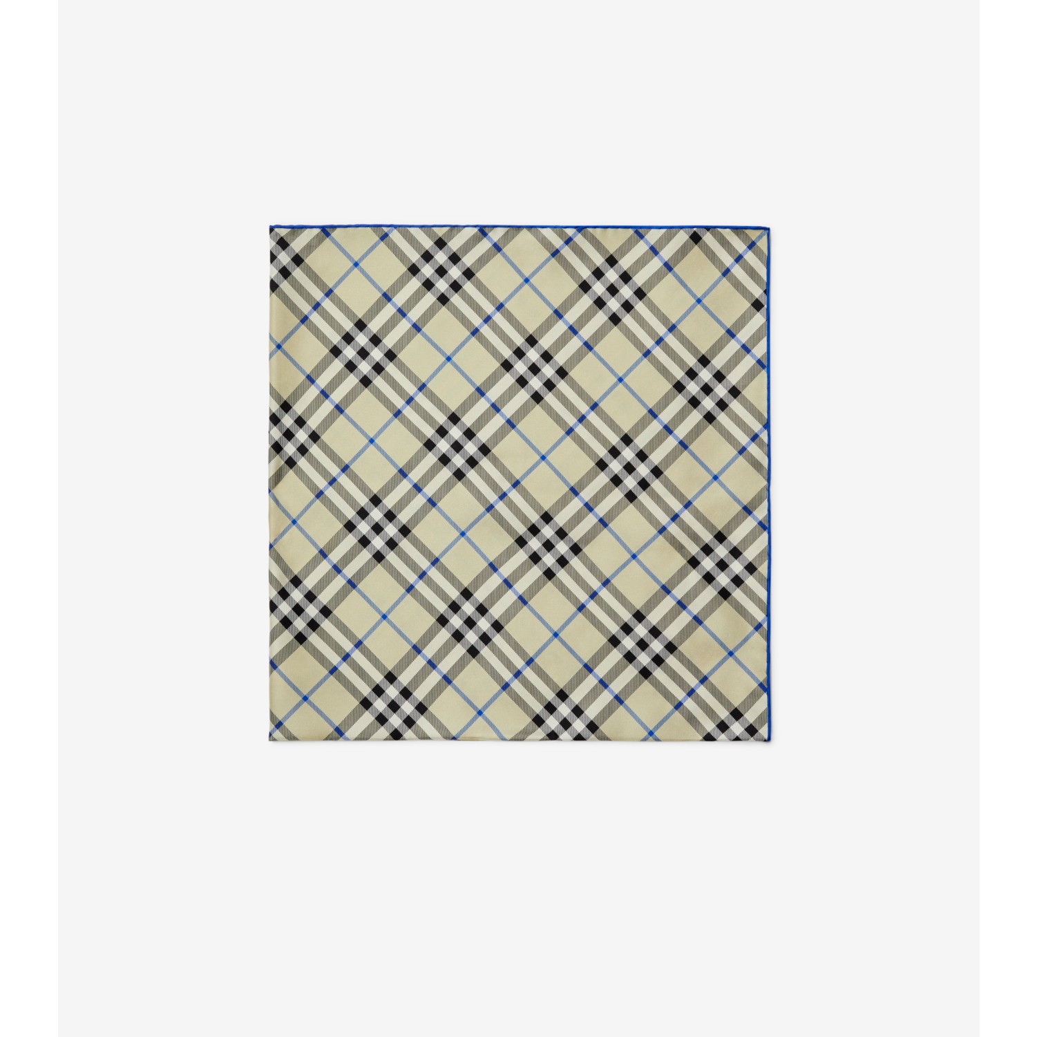 チェック シルク スカーフ (ライケン) | Burberry®公式サイト