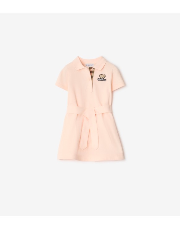 Cotton Polo Shirt Dress