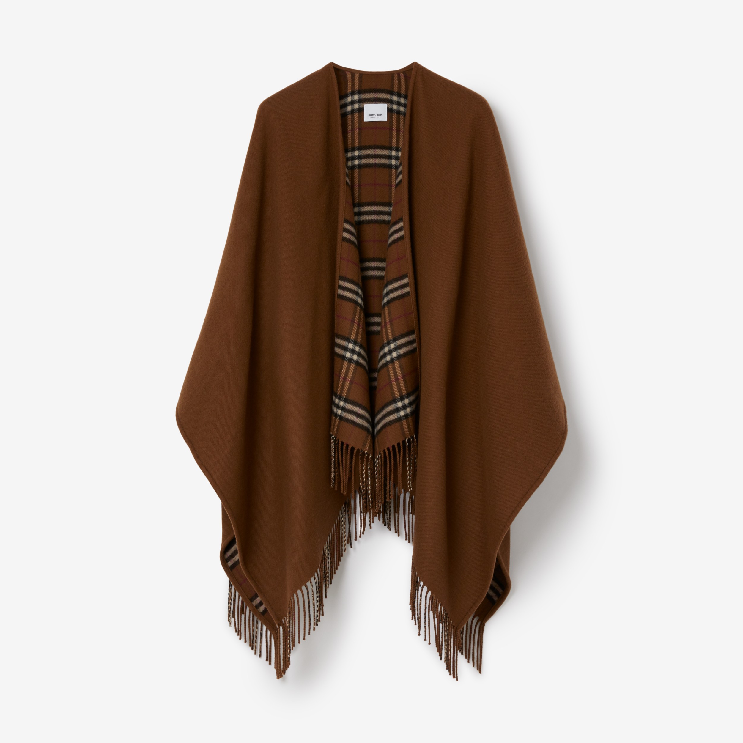 burberry wool cape