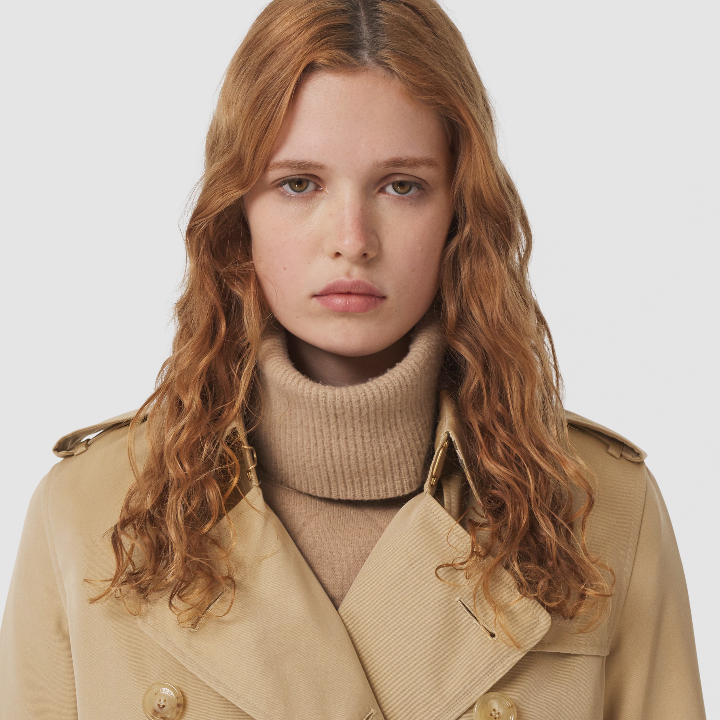 The Kensington - Trench coat Heritage (Mel) - Mulheres | Burberry® oficial - 2