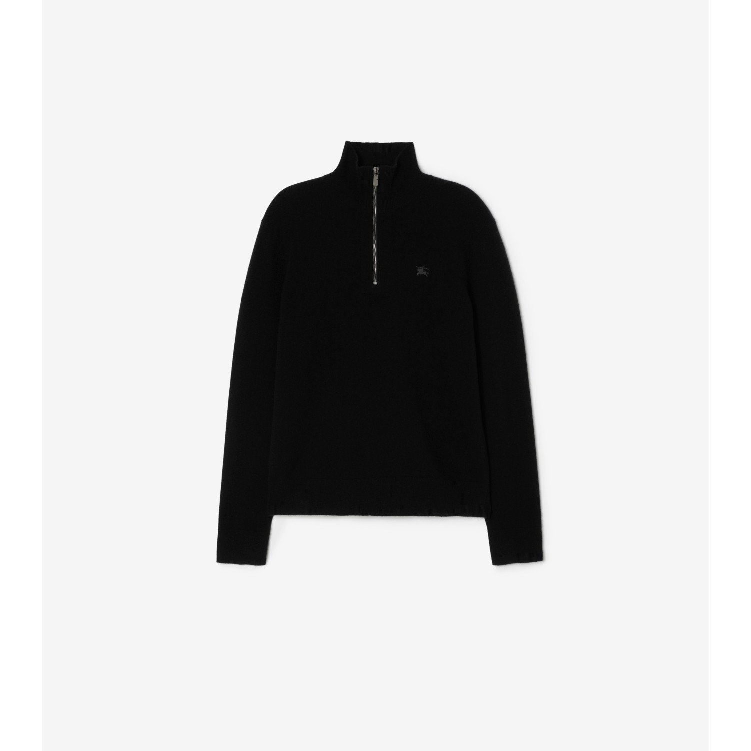 Cashmere Blend Half-zip Sweater