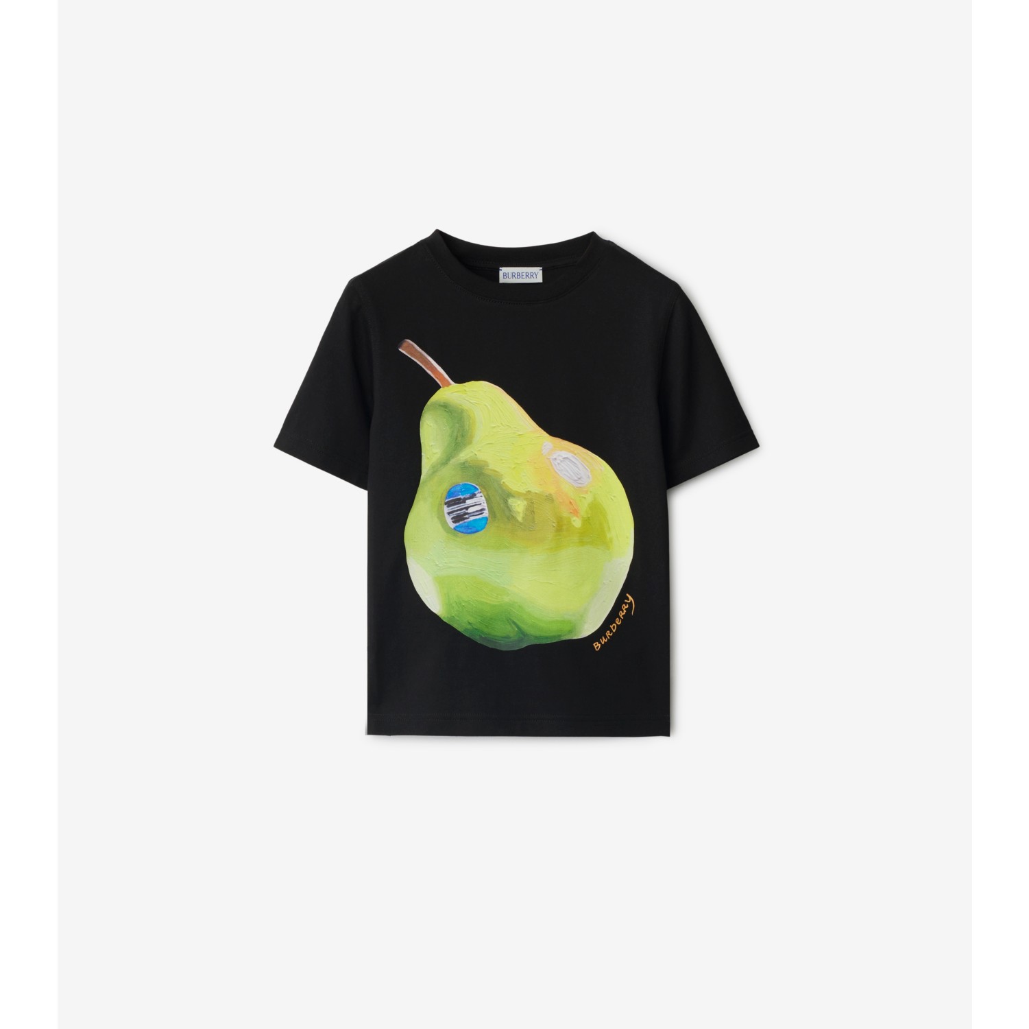 T-shirt in cotone con pera
