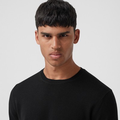 mens burberry crew neck sweater