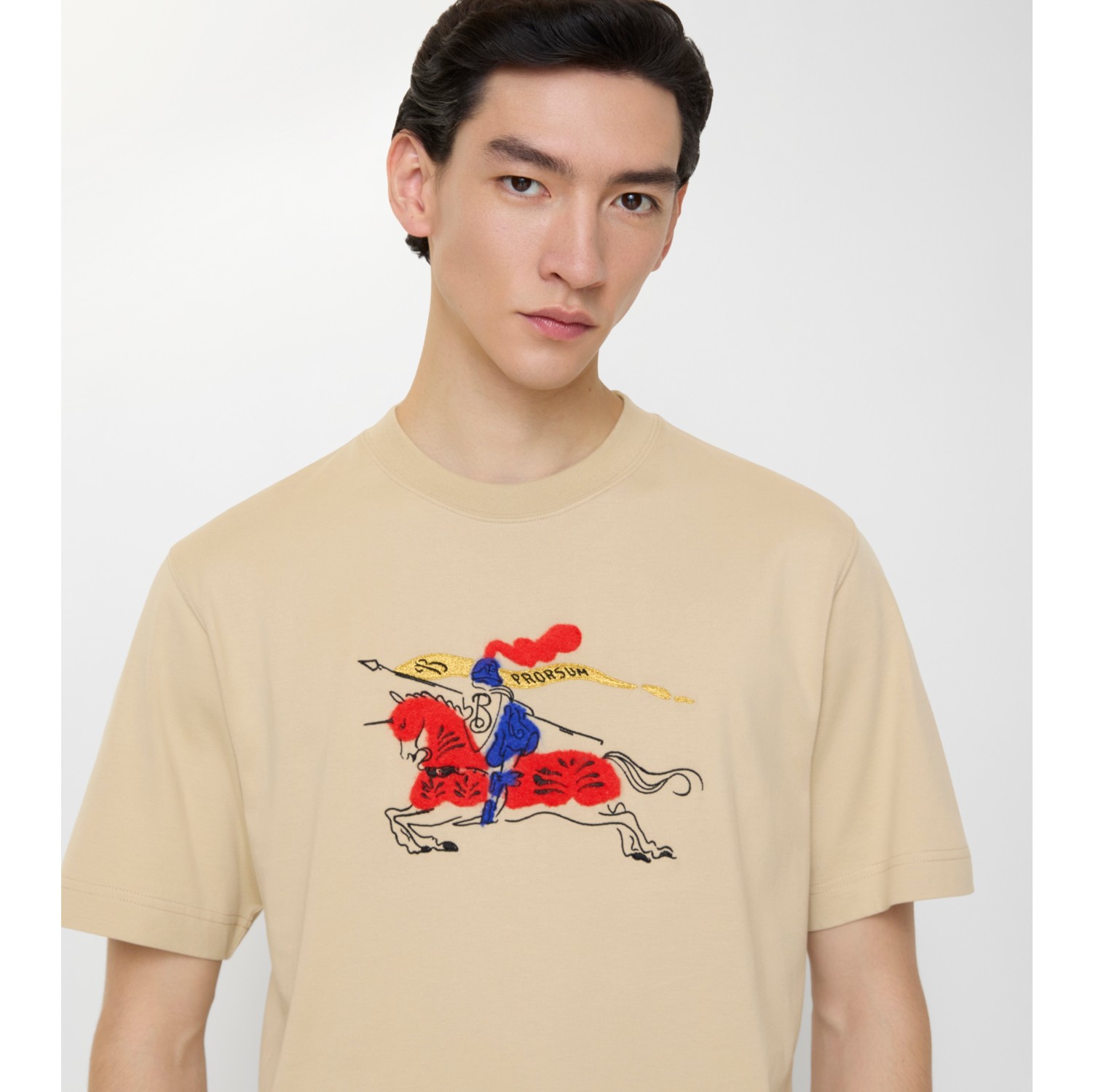 BURBERRY カラフル馬デザイン Tシャツ 18M 86 Burberry Men's EKD Year of the Horse Cotton T-Shirt | Neiman Marcus