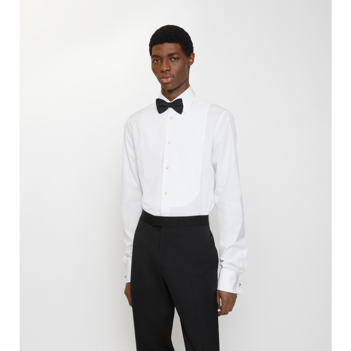  Slim Fit Tuxedo Shirt