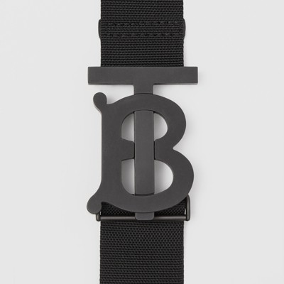ホースフェリープリント コーティングキャンバス バックパック (ブラック) - メンズ | Burberry®公式サイト