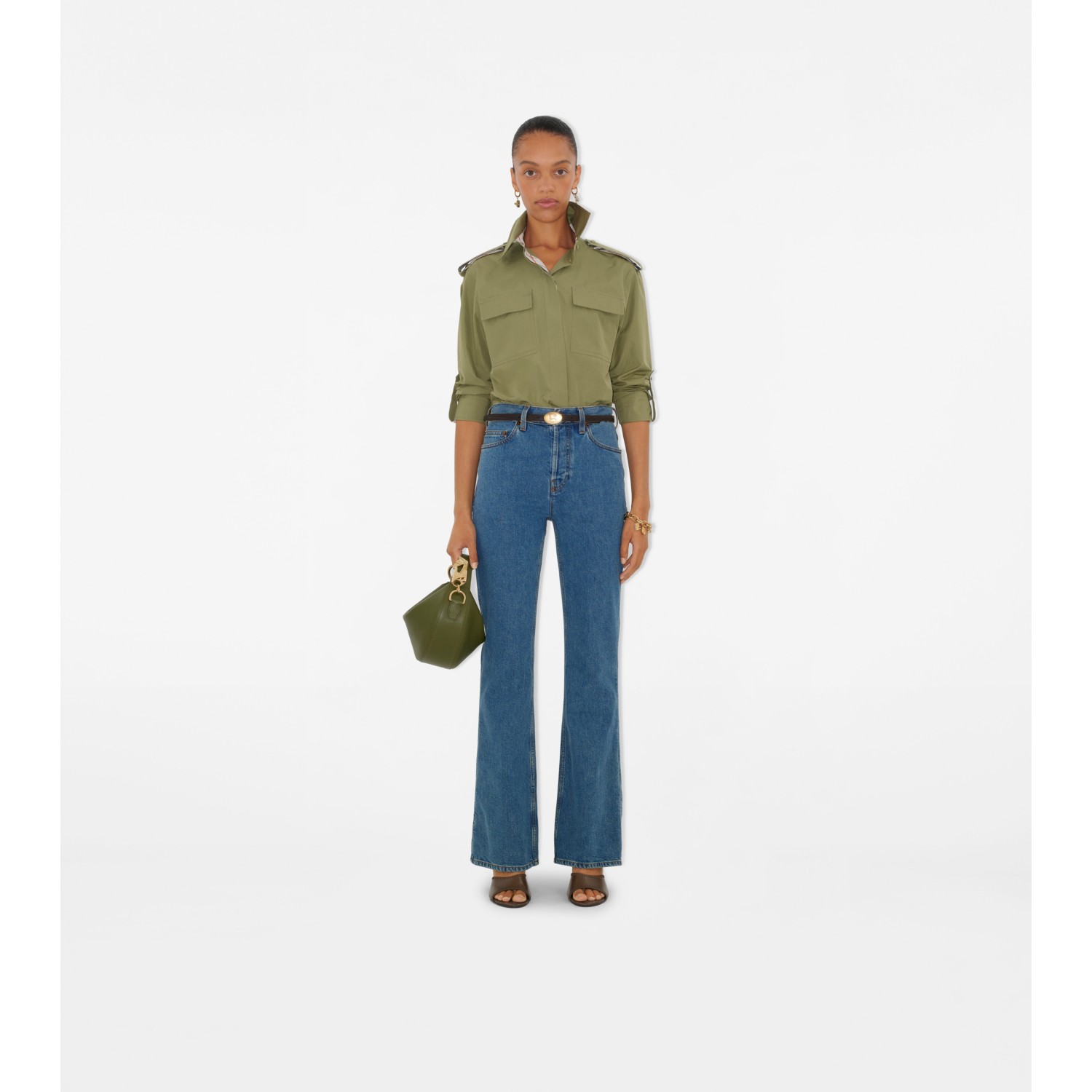 High Rise Bootcut Jeans - thumbnail 2