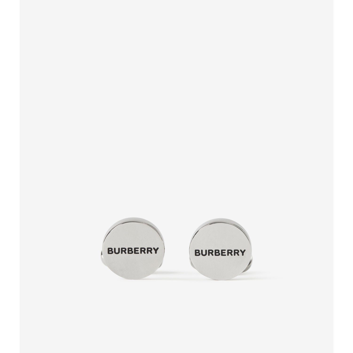 Palladium-beschichtete Manschettenknöpfe mit Burberry-Logo
