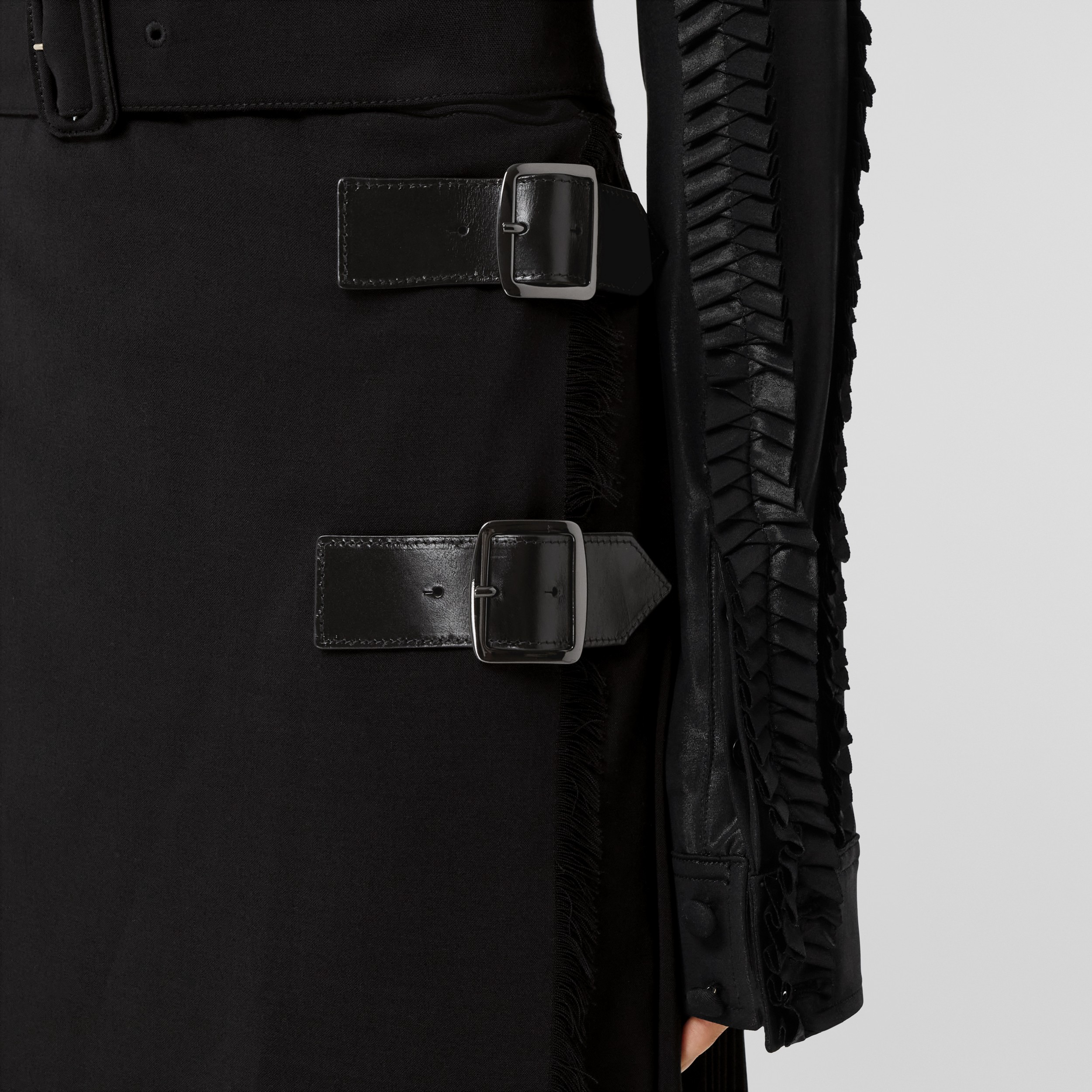 Kilt en laine mélangée (Noir) - Femme | Site officiel Burberry® - 2