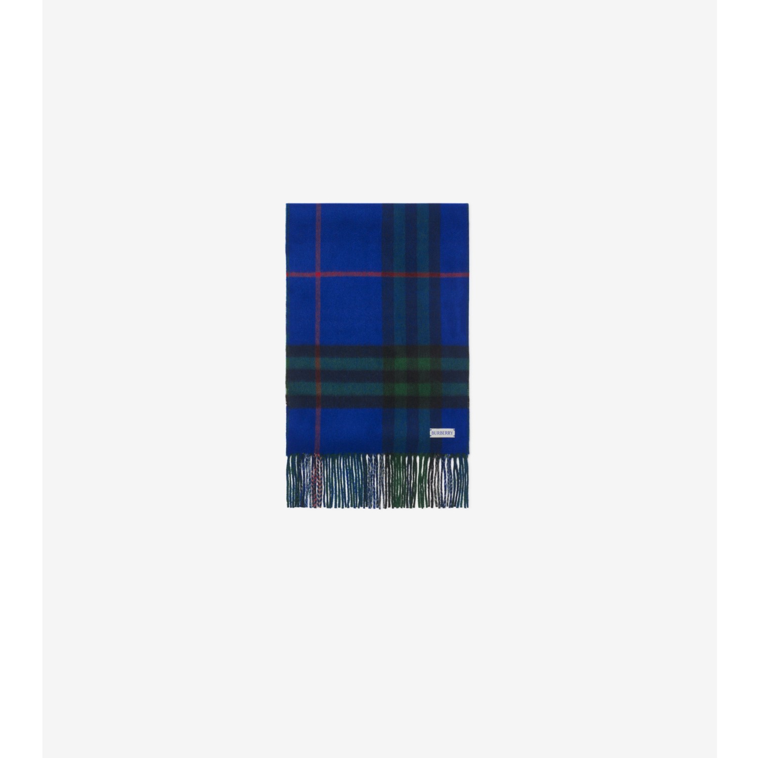 Reversible Check Cashmere Scarf