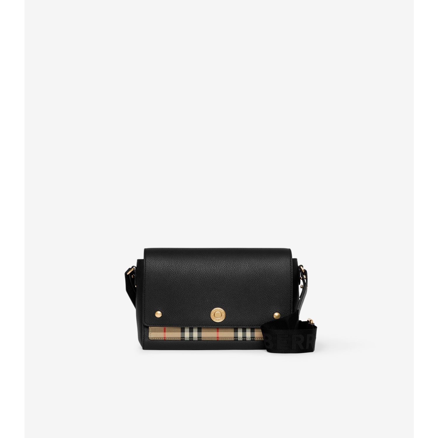 Black on sale burberry bag