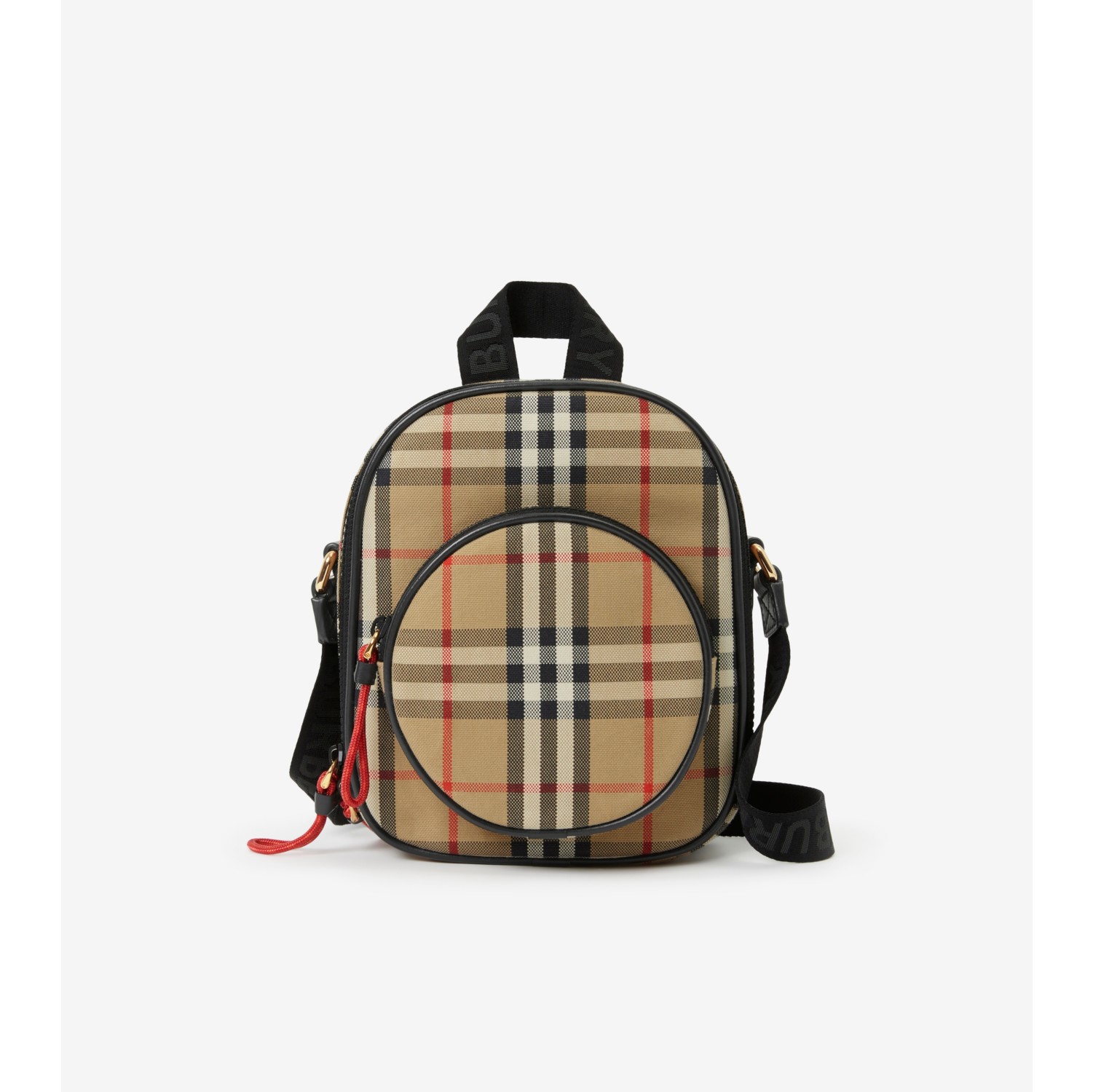 チェック クロスボディバッグ (アーカイブベージュ) - チルドレンズ | Burberry®公式サイト