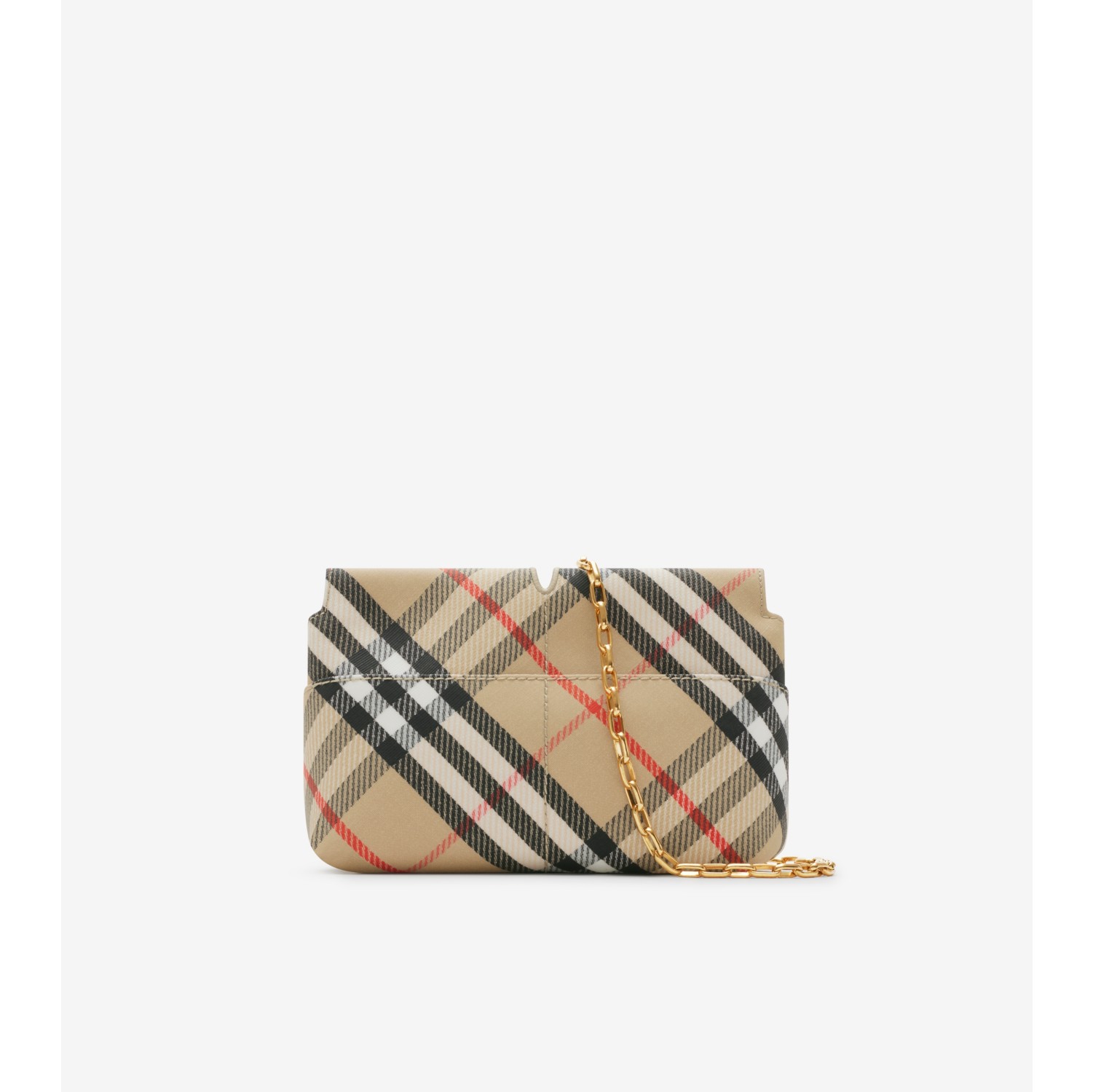 Pochette Snip con catena Sabbia Donna Sito ufficiale Burberry