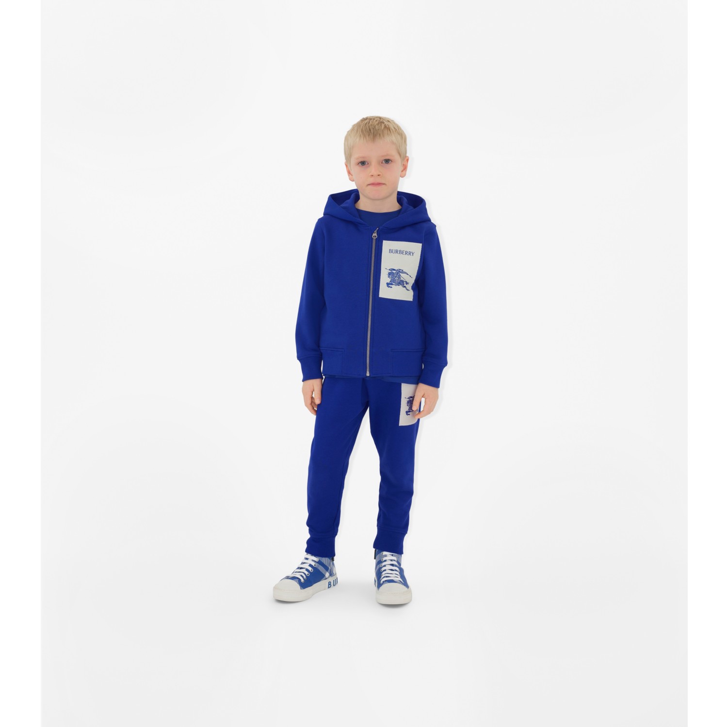 Hoodie zippé en coton EKD