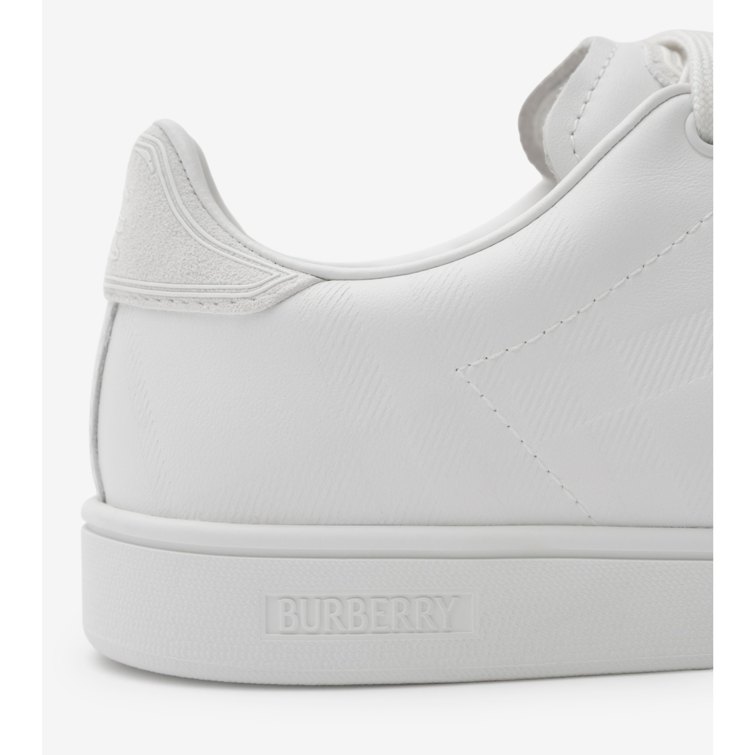 Embossed Check Leather Set Sneakers​