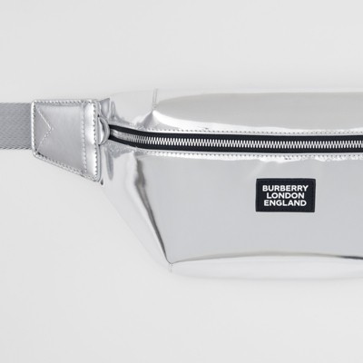 burberry silver bag