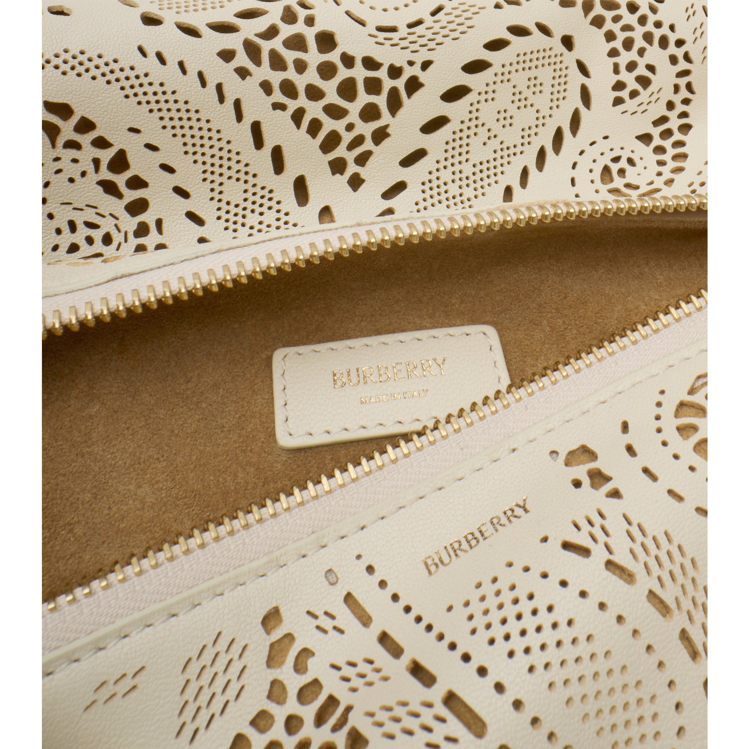 Large Bridle Tote in Soap beige - Women, Leather | Burberry® Official