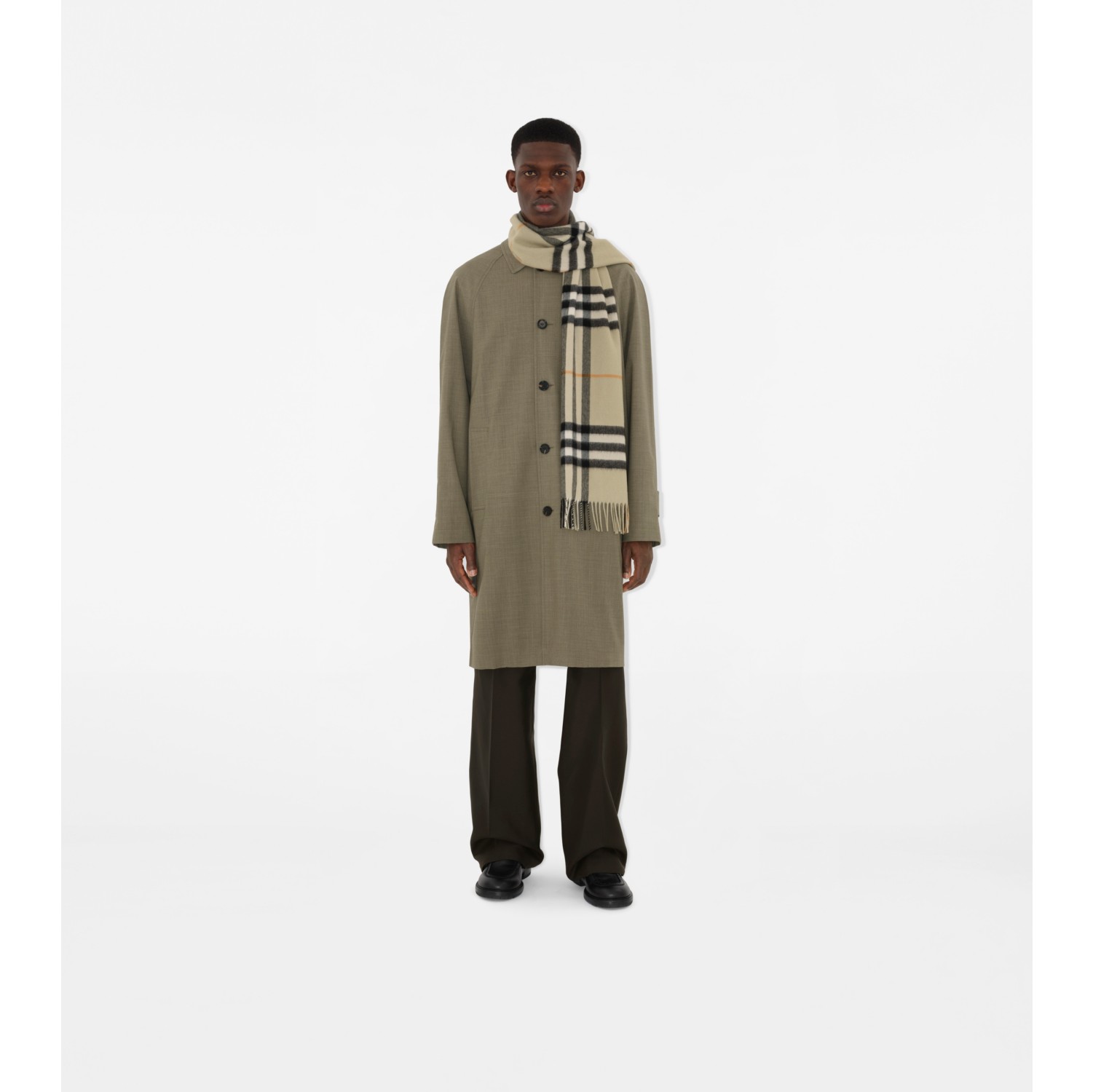 Sciarpa in cashmere Check