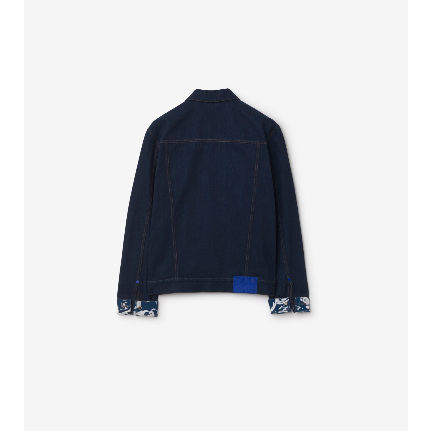 Denim Jacket in Indigo blue - Men | Burberry® Official