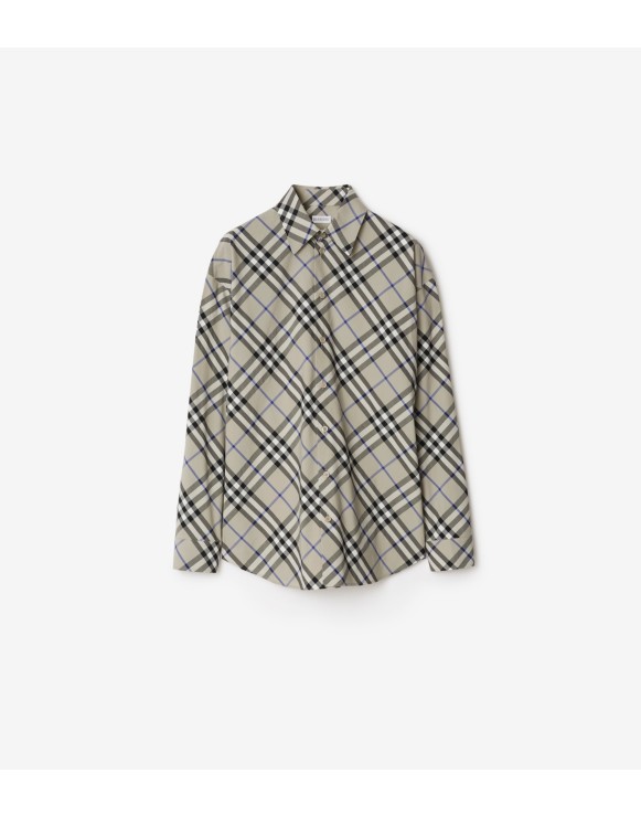 Check Cotton Shirt