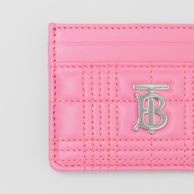 pink card case