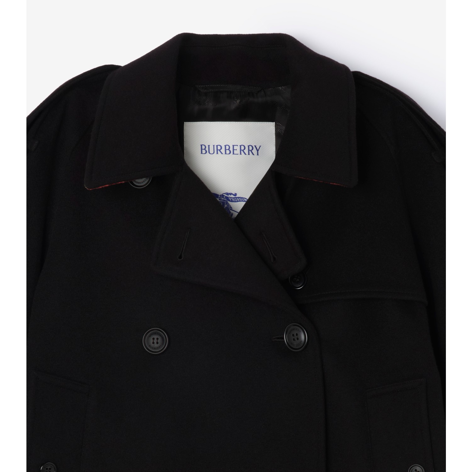 Cropped Cashmere Mayfair Trench Jacket