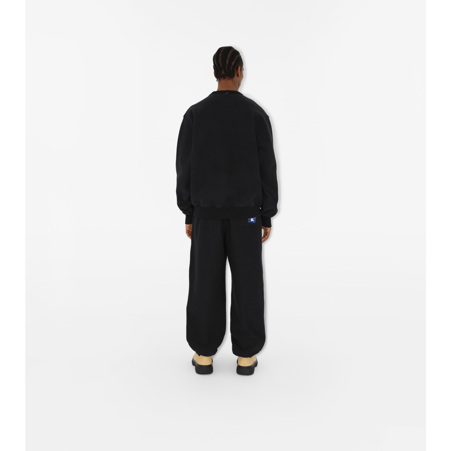 Cotton Jogging pants in Black - Men