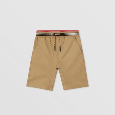 burberry shorts orange
