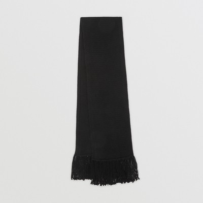 black burberry scarf