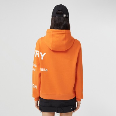 burberry horseferry hoodie orange