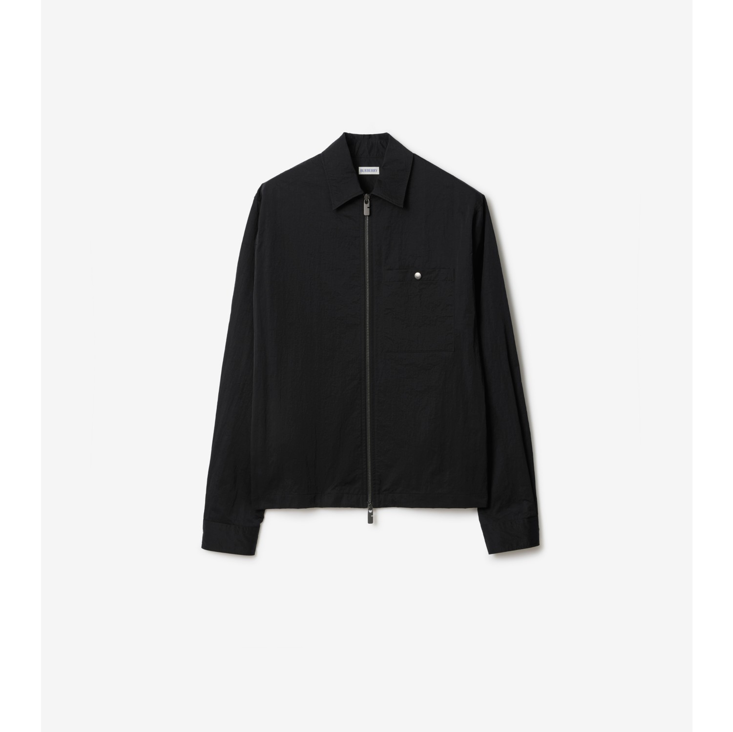 Nylon Zip Overshirt