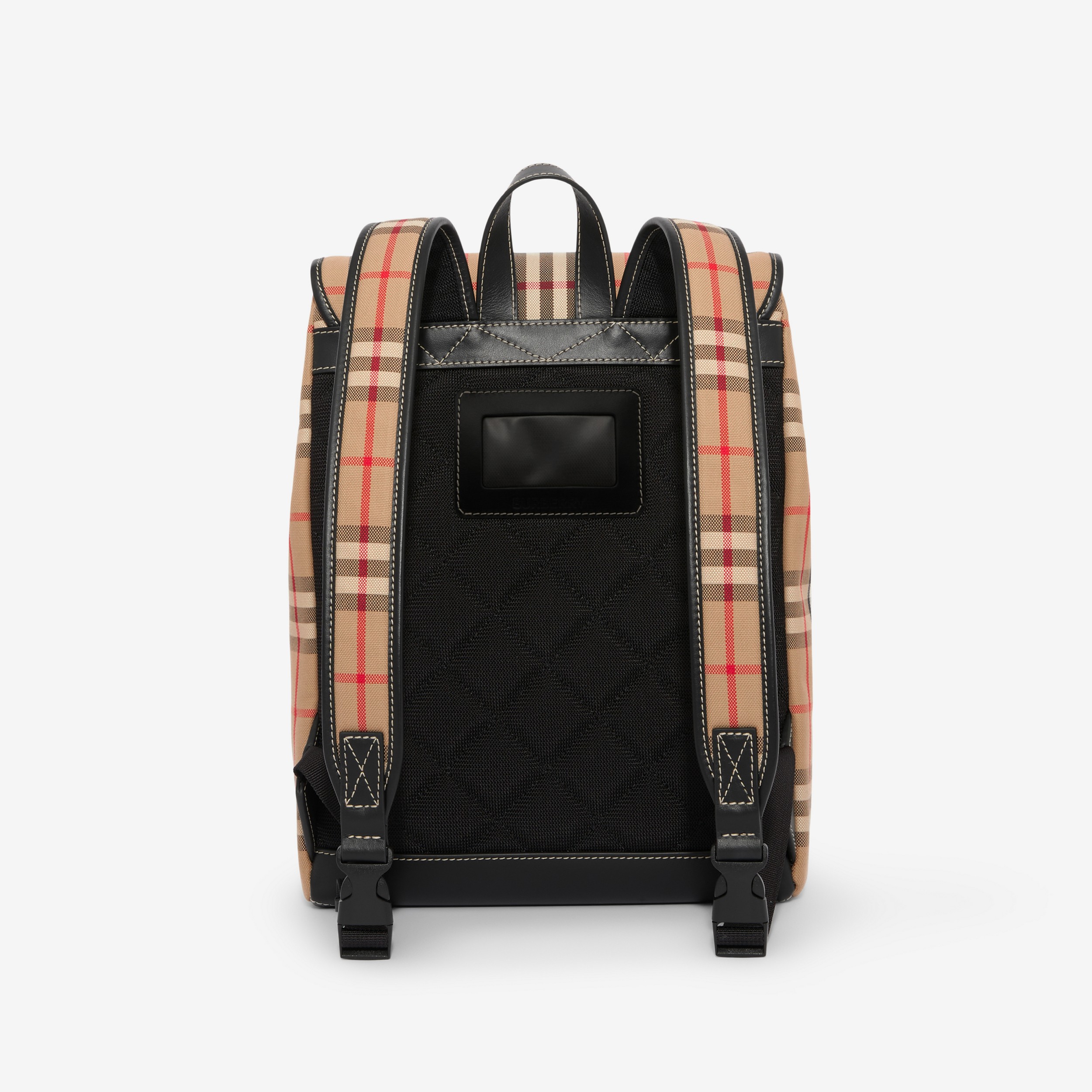 Vintage Check Cotton Backpack in Archive Beige - Children | Burberry® Official - 3