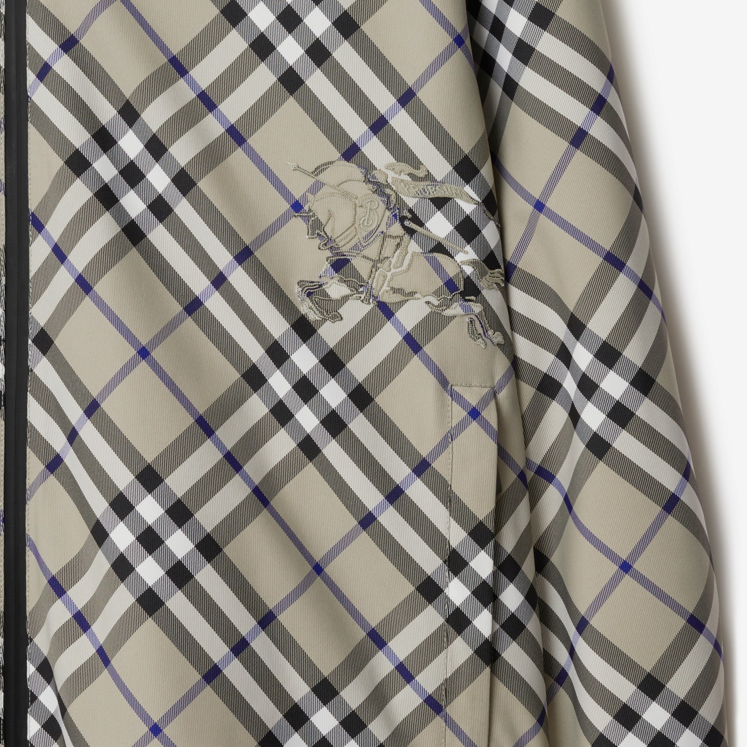 Reversible Check Jacket in Lichen - Men | Burberry® Official Reversible Check Jacket in Lichen - Men | Burberry® Official