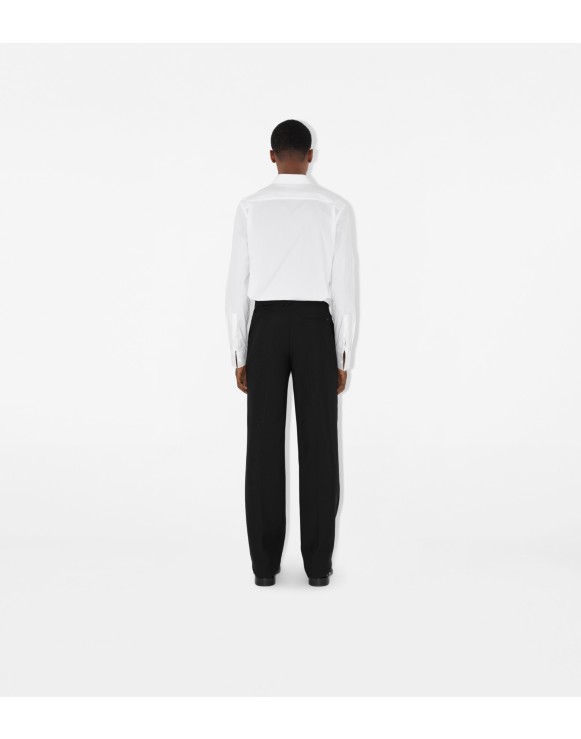 Slim Fit Stretch Cotton Shirt
