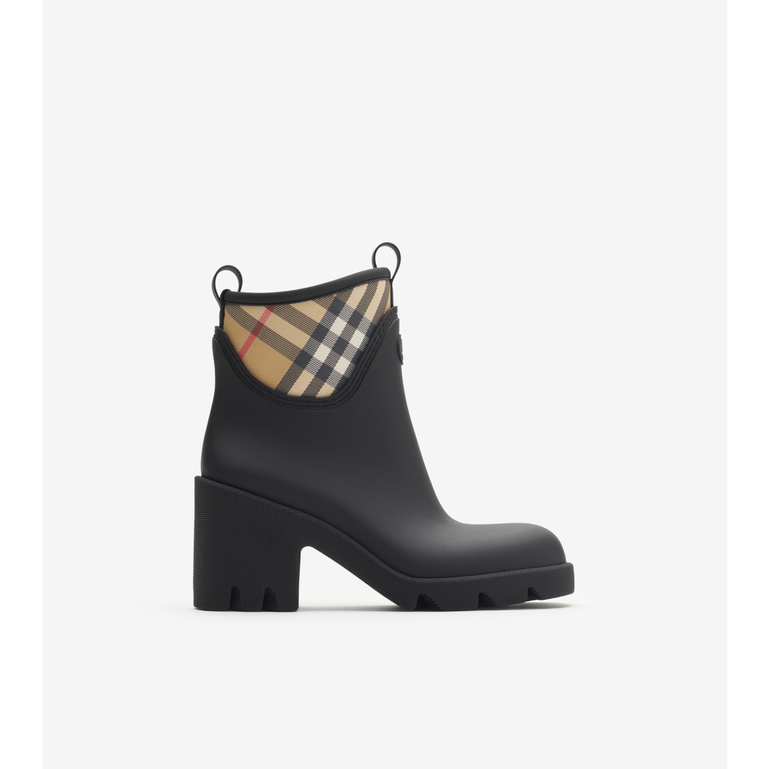 Rubber Marsh Stamp Heeled Low Boots​