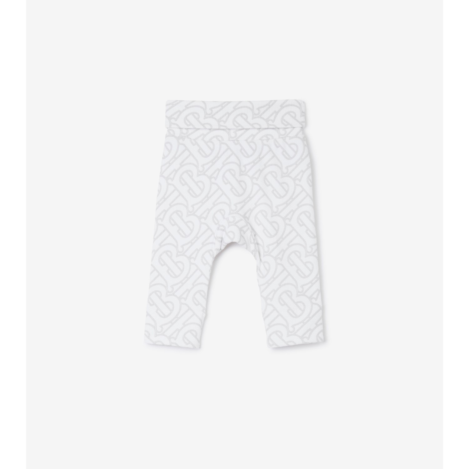 Monogram Three-piece Baby Gift Set in Dove White - Children | Burberry® Official