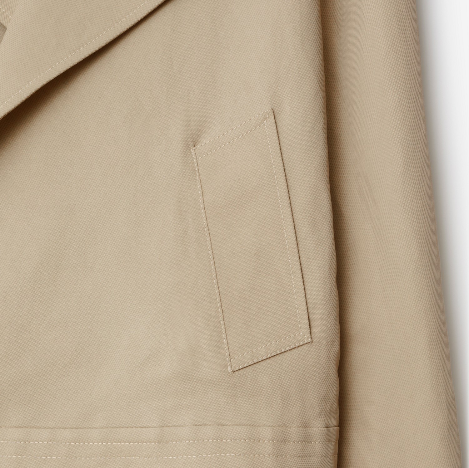 Canvas Trench Jacket