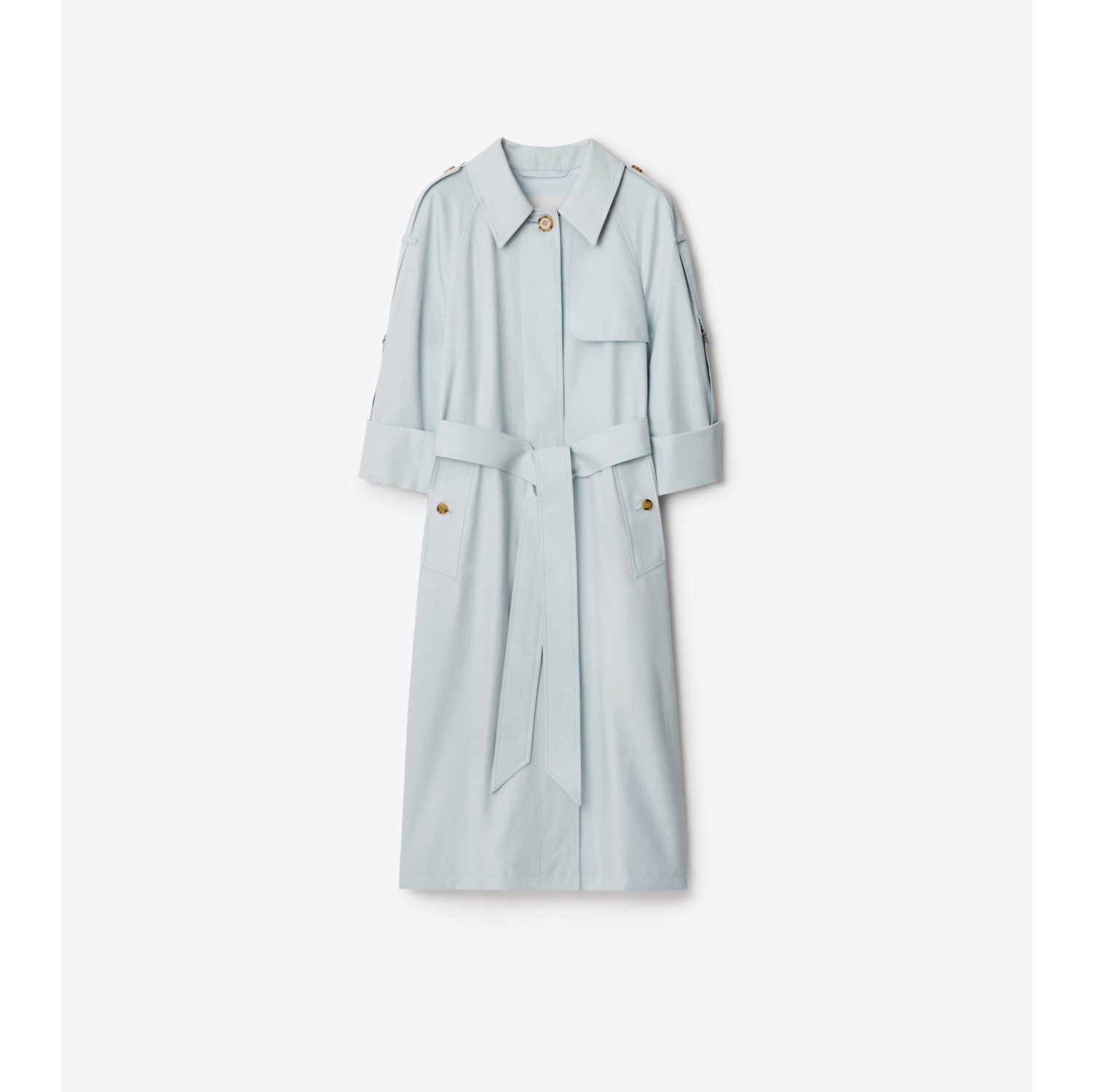 Long Lightweight Trench Coat