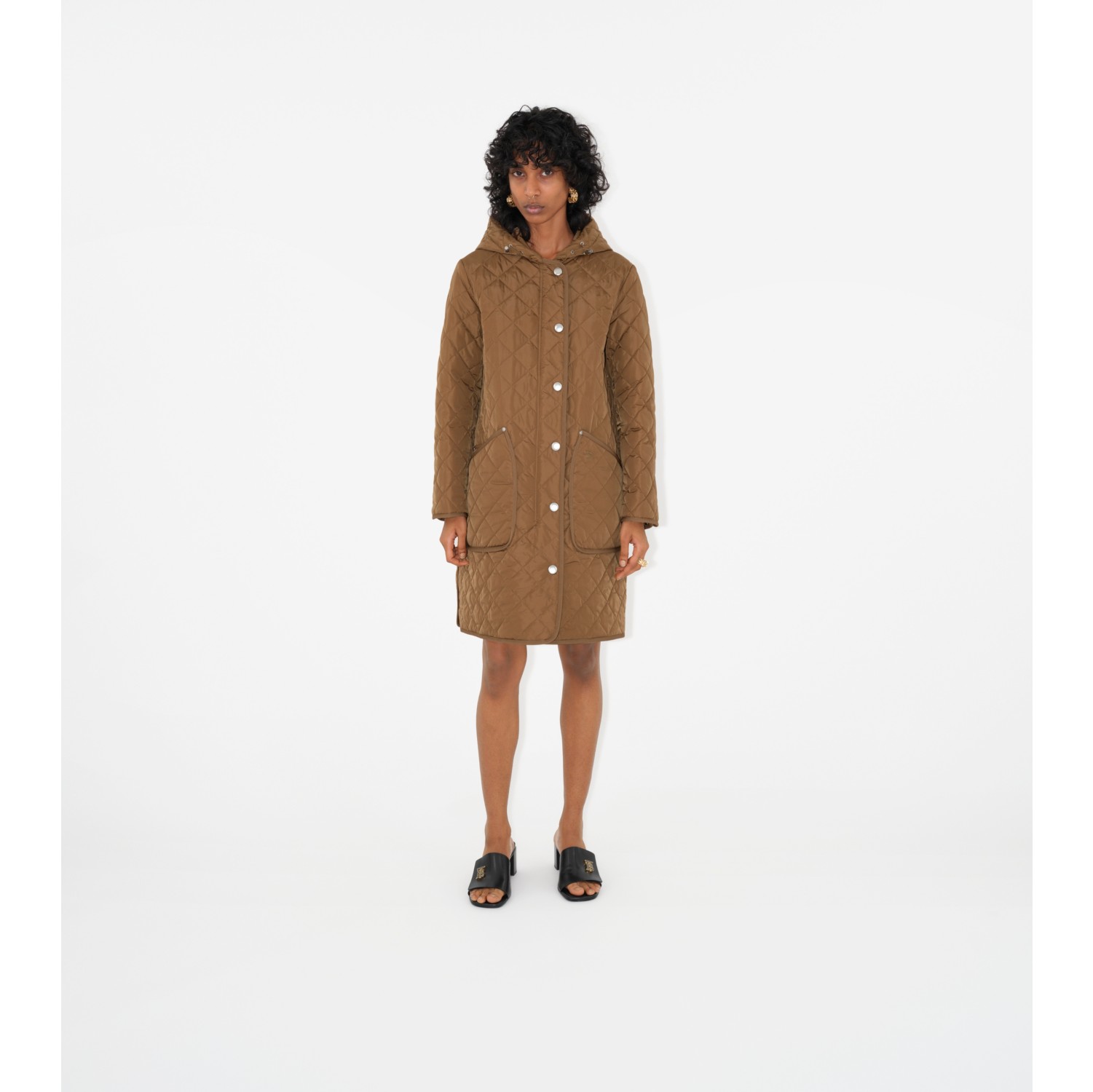 Burberry nylon sales coat