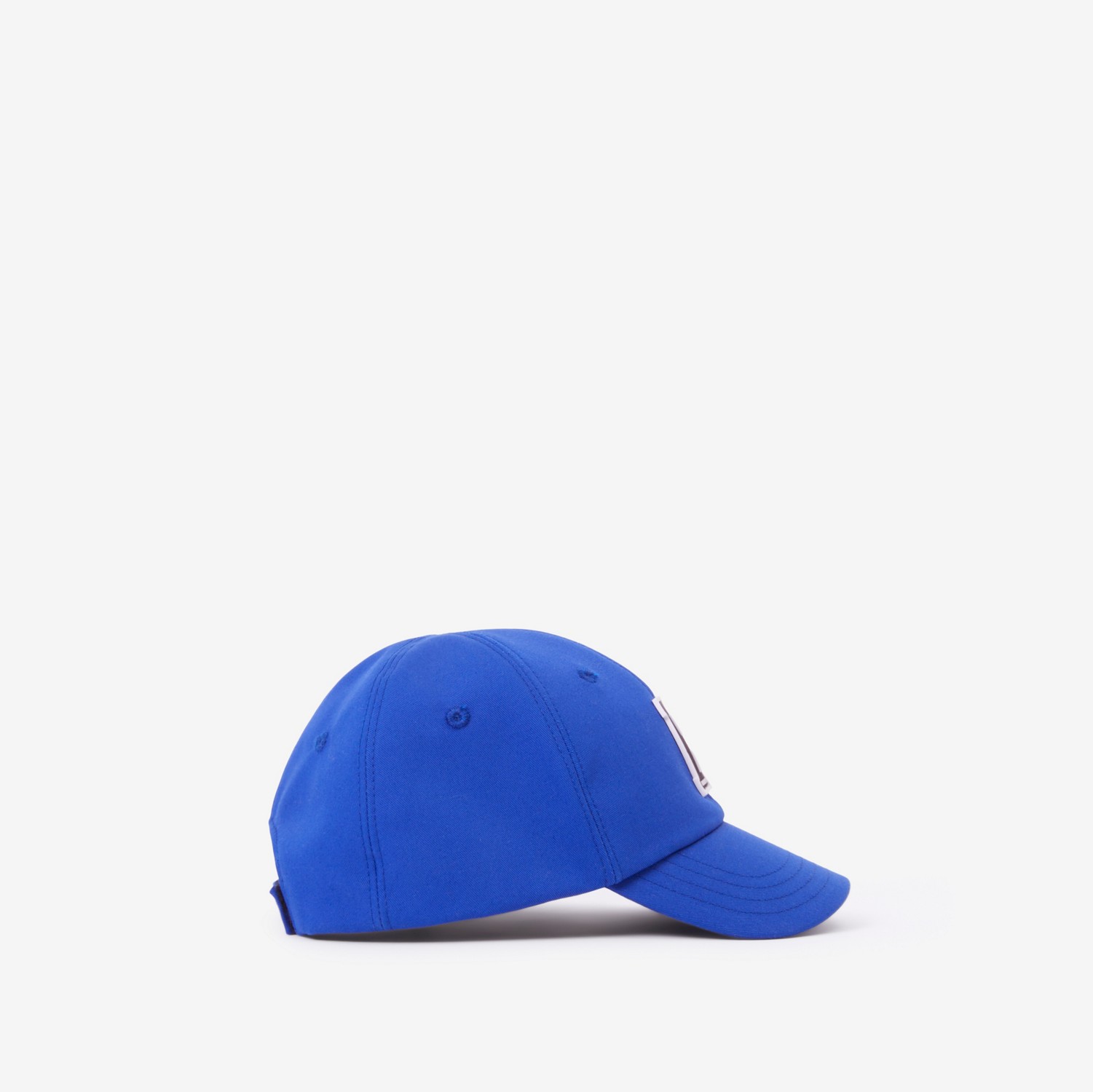 Gorra de béisbol en algodón con letra de estilo gráfico (Azul Lona) - Niños | Burberry® oficial