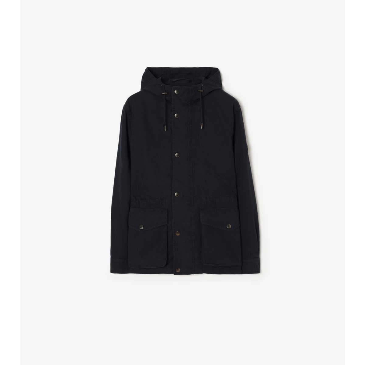 Check Gabardine Euston Hooded Jacket with Warmer