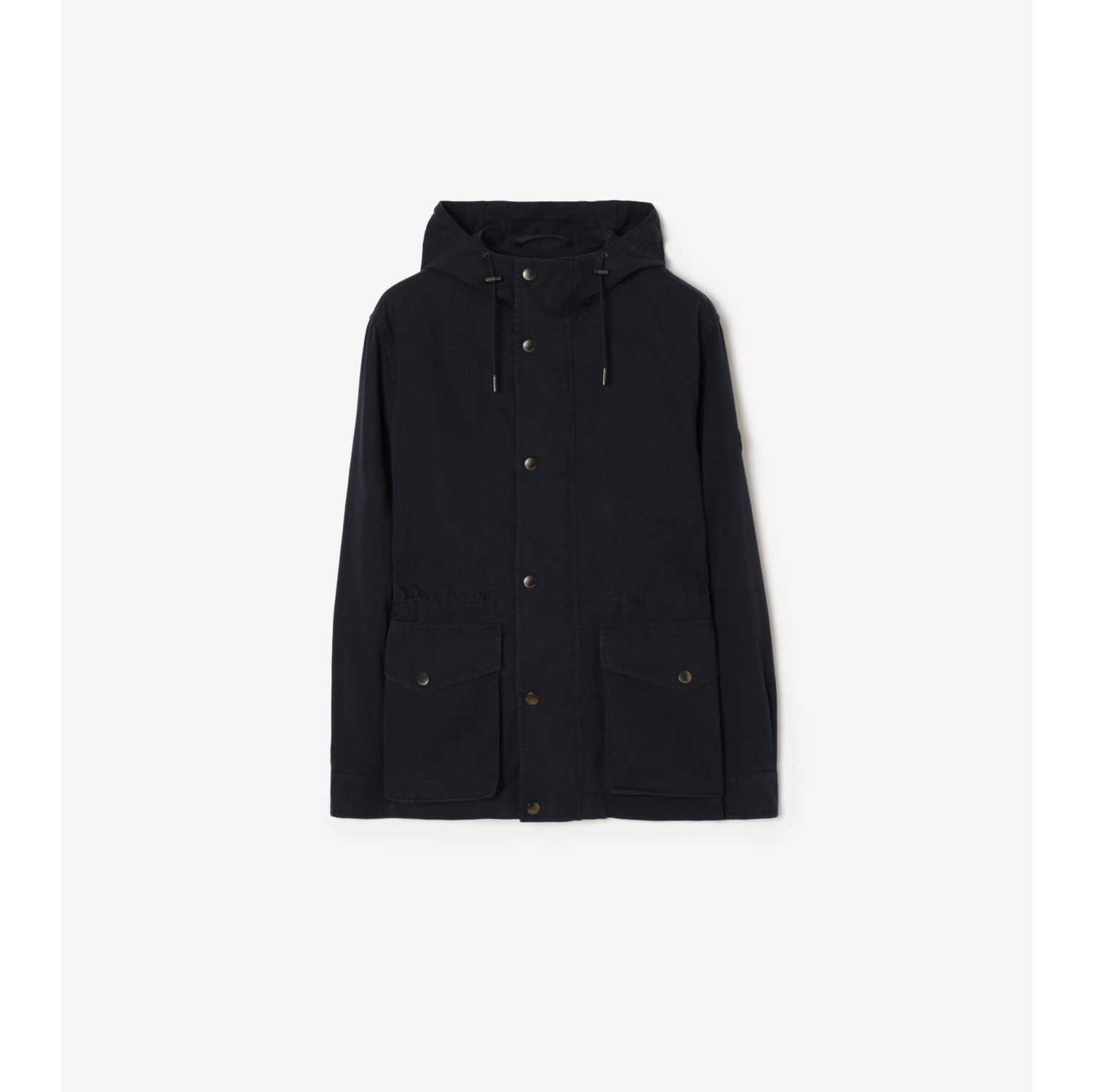 Gabardine Euston Hooded Jacket with Warmer