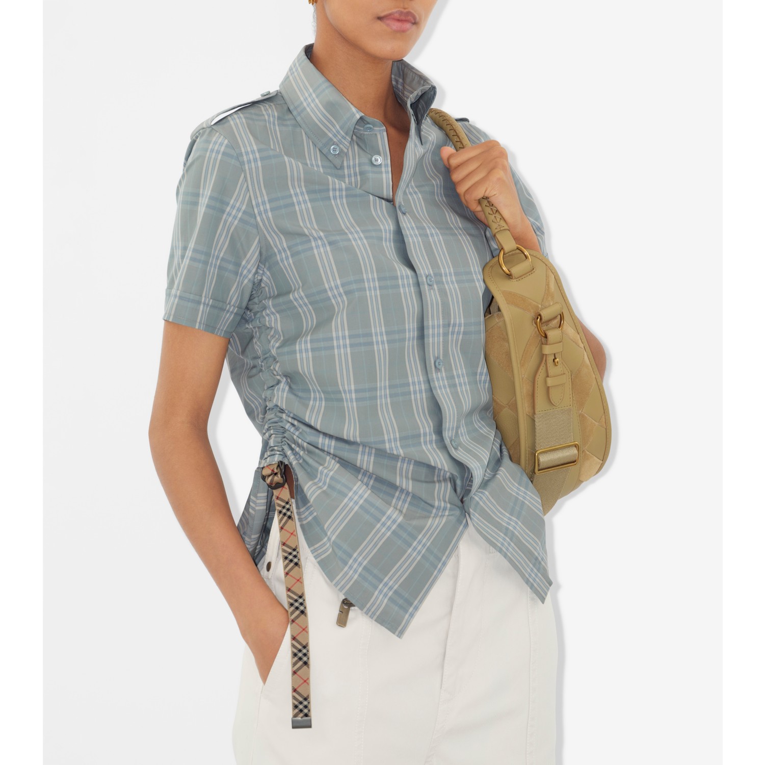 Chemise en coton Check