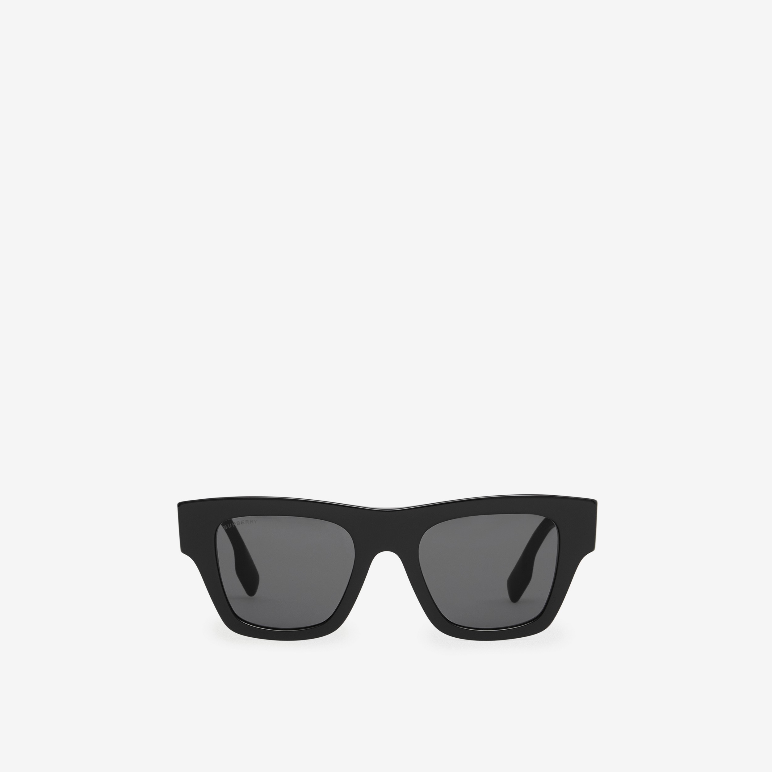 Eckige Sonnenbrille (Schwarz) - Herren | Burberry® - 1